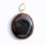 Black Onyx Oval Pendant for Protection & Confidence