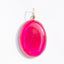 Pink Onyx Oval Pendant for Grounding, Protection & Calm