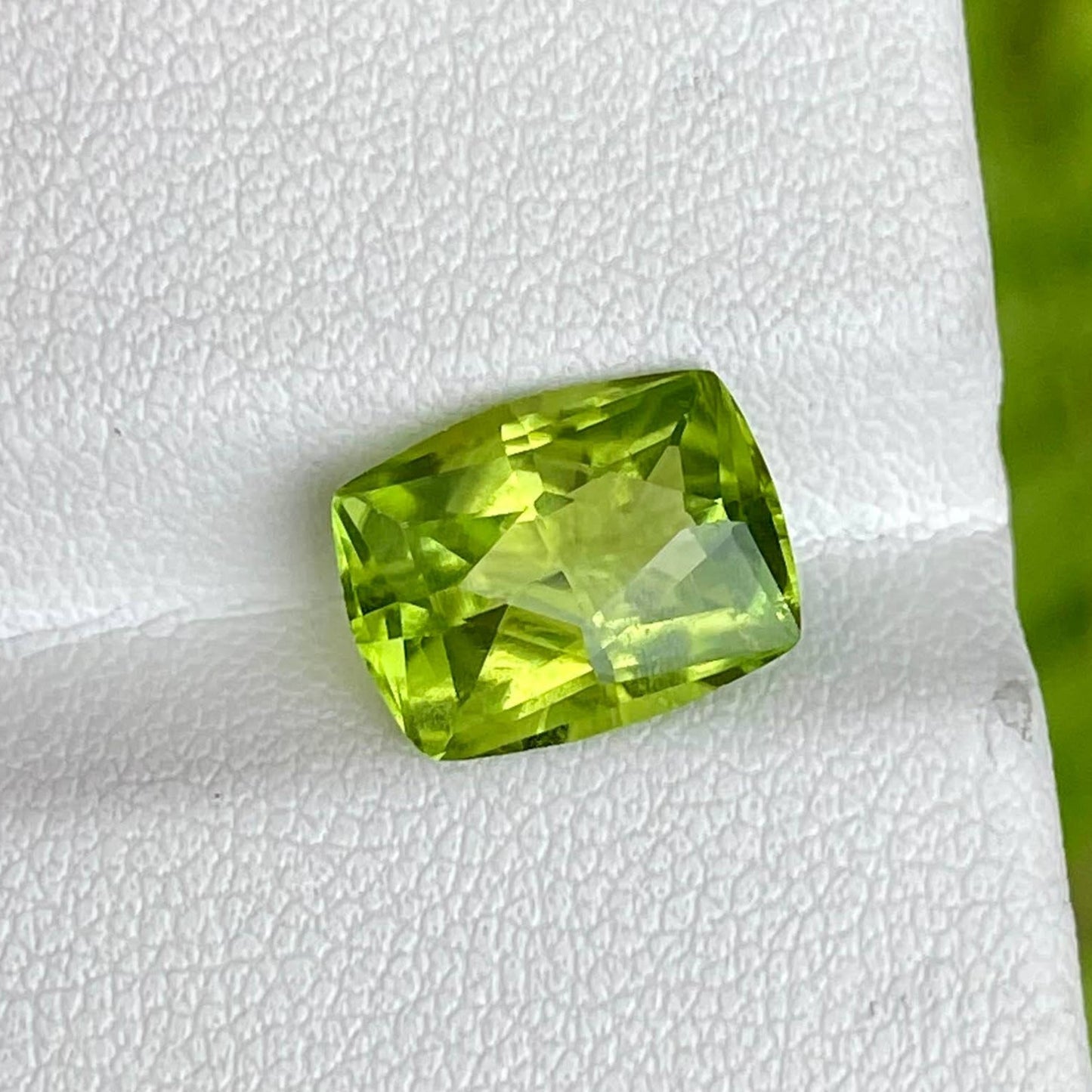 MantraMani Peridot Loose Gemstone – Authentic, Lab Certified | India