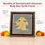 MantraMani Panchamukhi Hanuman Pyrite Frame for Strength and Protection Combo