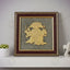MantraMani Panchamukhi Hanuman Pyrite Frame for Strength and Protection Combo