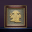 MantraMani Panchamukhi Hanuman Pyrite Frame for Strength and Protection Combo