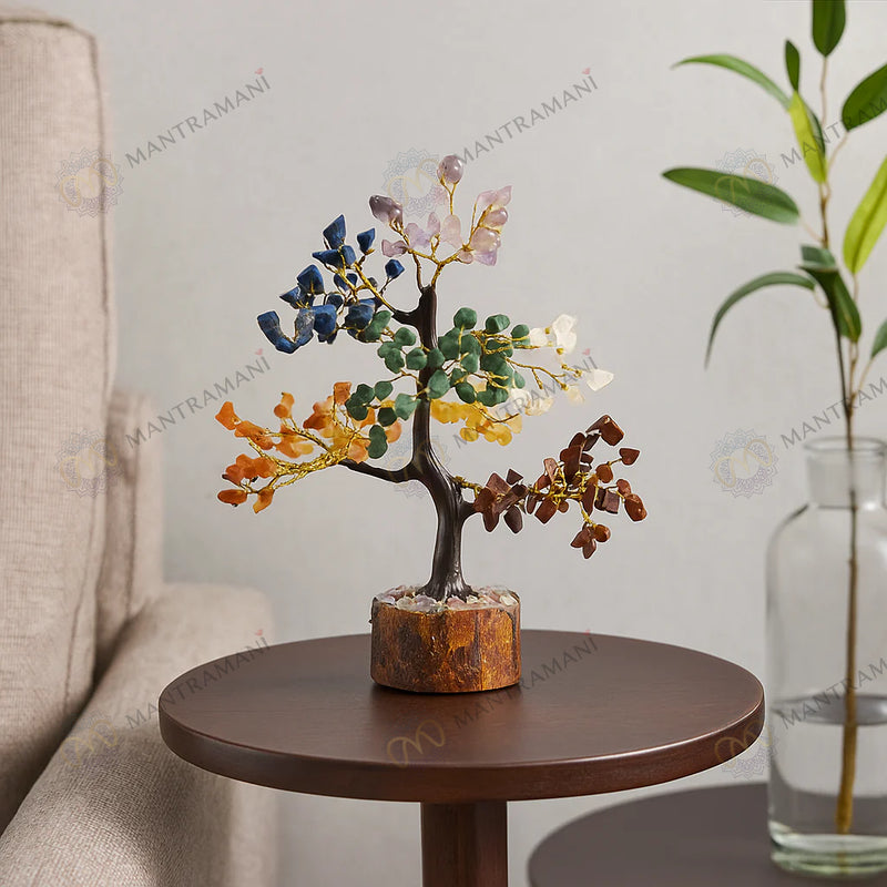 Gemstone Trees for Wealth & Luck