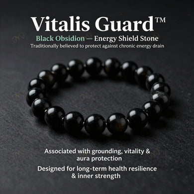 MantraMani Vitalis Guard — Protective Health Bracelet for Chronic Issues & Energy Drain
