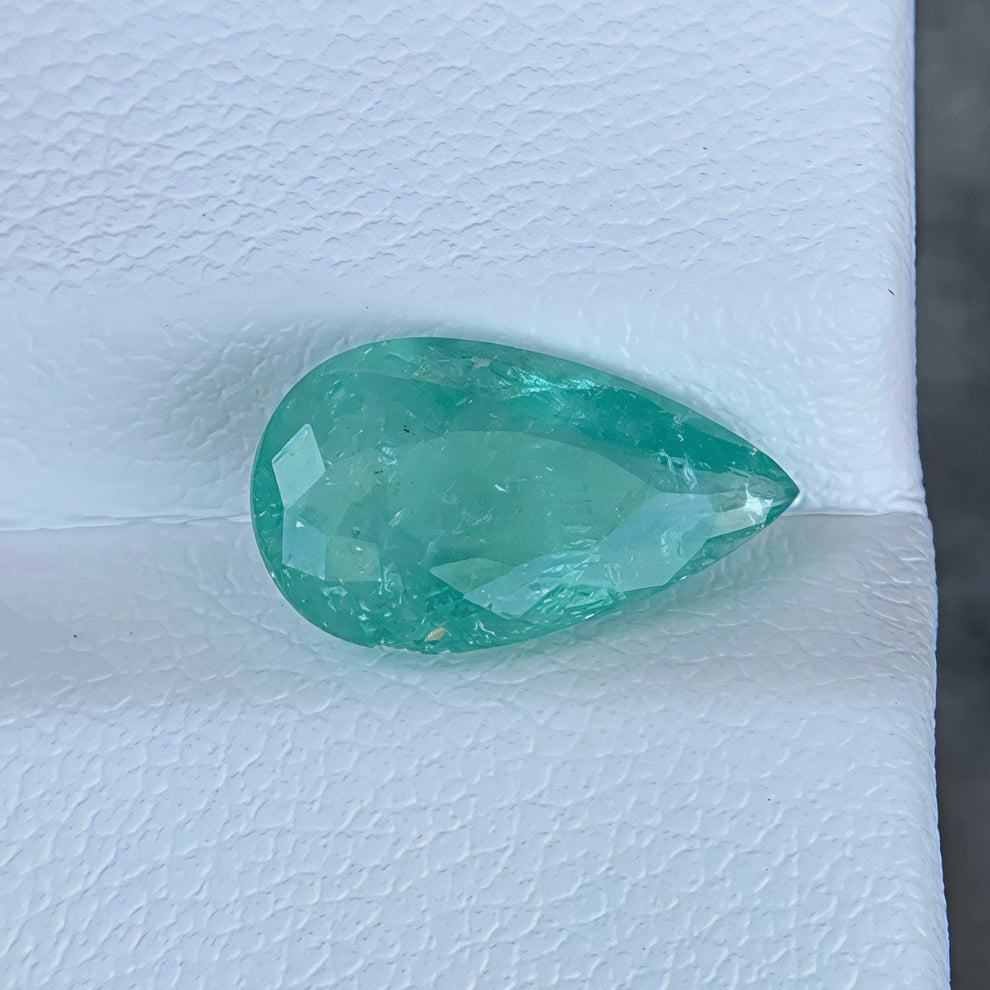 MantraMani Tourmaline Loose Gemstone – Authentic, Lab Certified | India - Angle 4