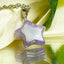 Amethyst Crystal Star Pendant for Intuition & Spiritual Calm