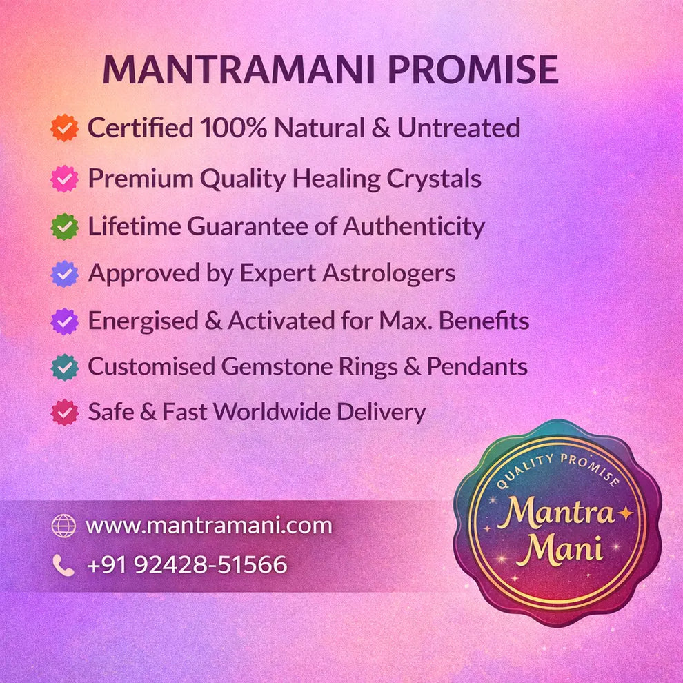 Ametrine Certified Natural Loose Gemstone for Clarity & Wealth | MantraMani