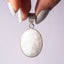 MantraMani Moonstone Crystal Pendant - Natural Gemstone Necklace for Intuition, Balance & Spiritual Jewelry