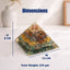 MantraMani Dhan Vriddhi Pyramid — Pyrite Money Magnet for Wealth, Abundance & Financial Growth, Business Success & Cash Flow