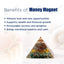 MantraMani Dhan Vriddhi Pyramid — Pyrite Money Magnet for Wealth, Abundance & Financial Growth, Business Success & Cash Flow