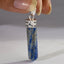 MantraMani Lapis Lazuli Crystal Point Pendant - Natural Gemstone Pendant for Wisdom, Intuition & Crystal Jewelry