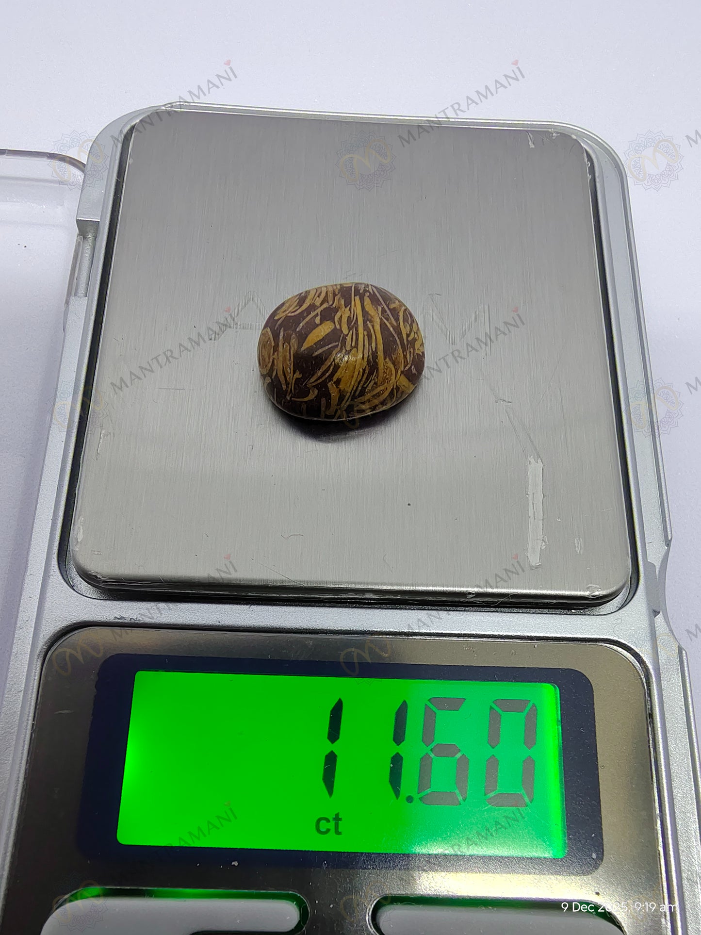 MantraMani Sang - e - Maryam — Premium Raw Healing Stone for Emotional Balance