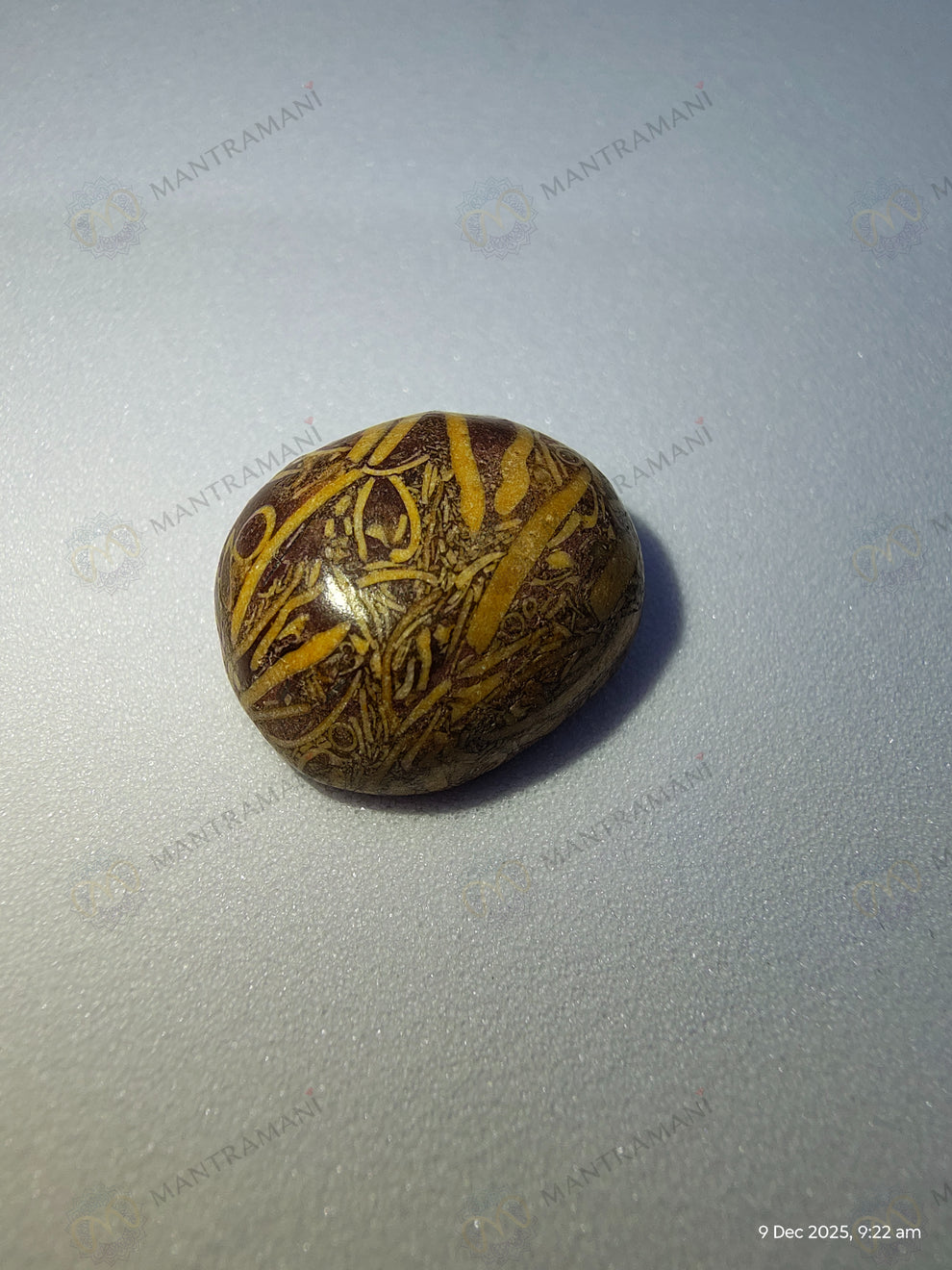 MantraMani Sang - e - Maryam — Premium Raw Healing Stone for Emotional Balance