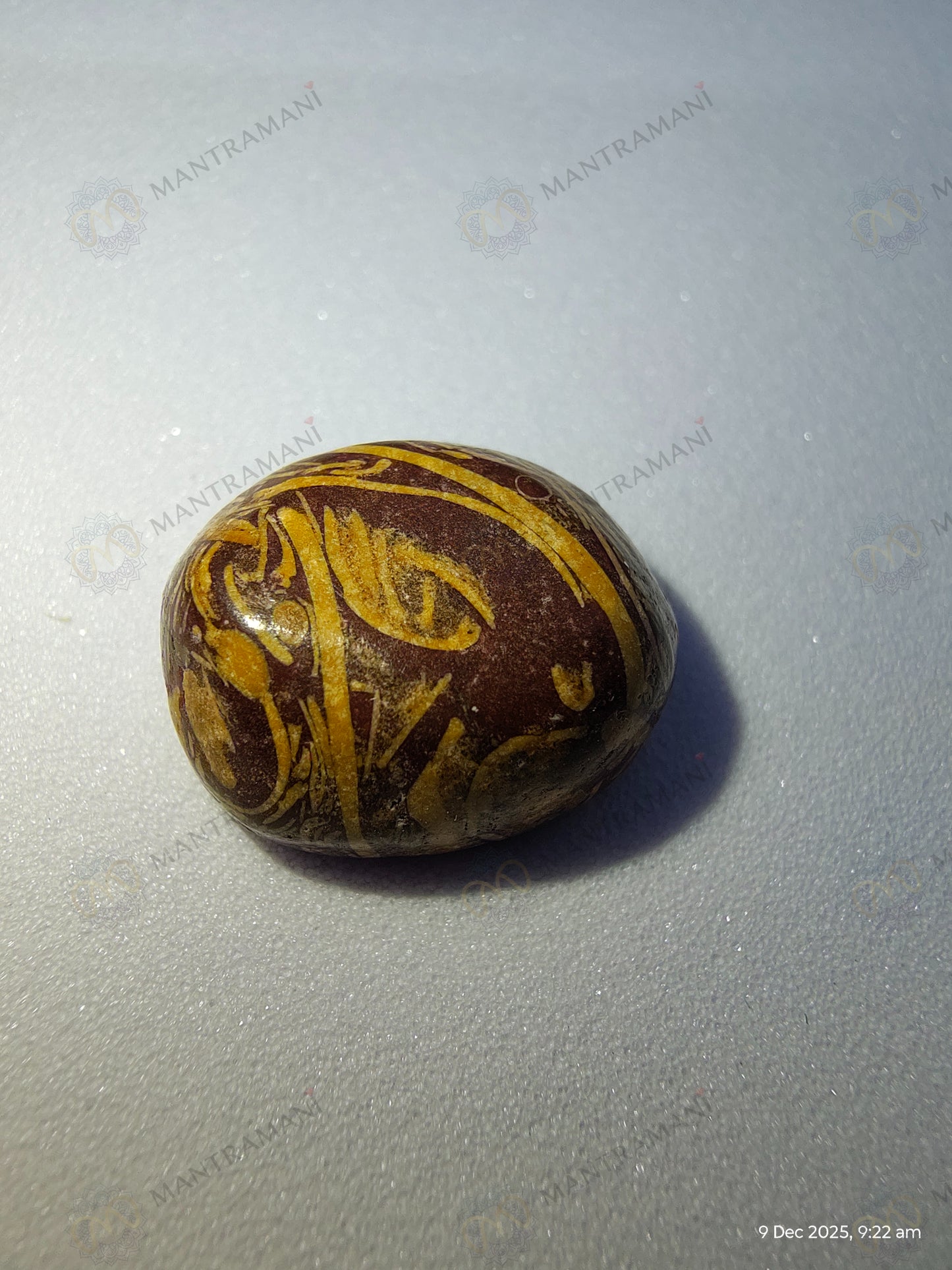 MantraMani Sang - e - Maryam — Premium Raw Healing Stone for Emotional Balance