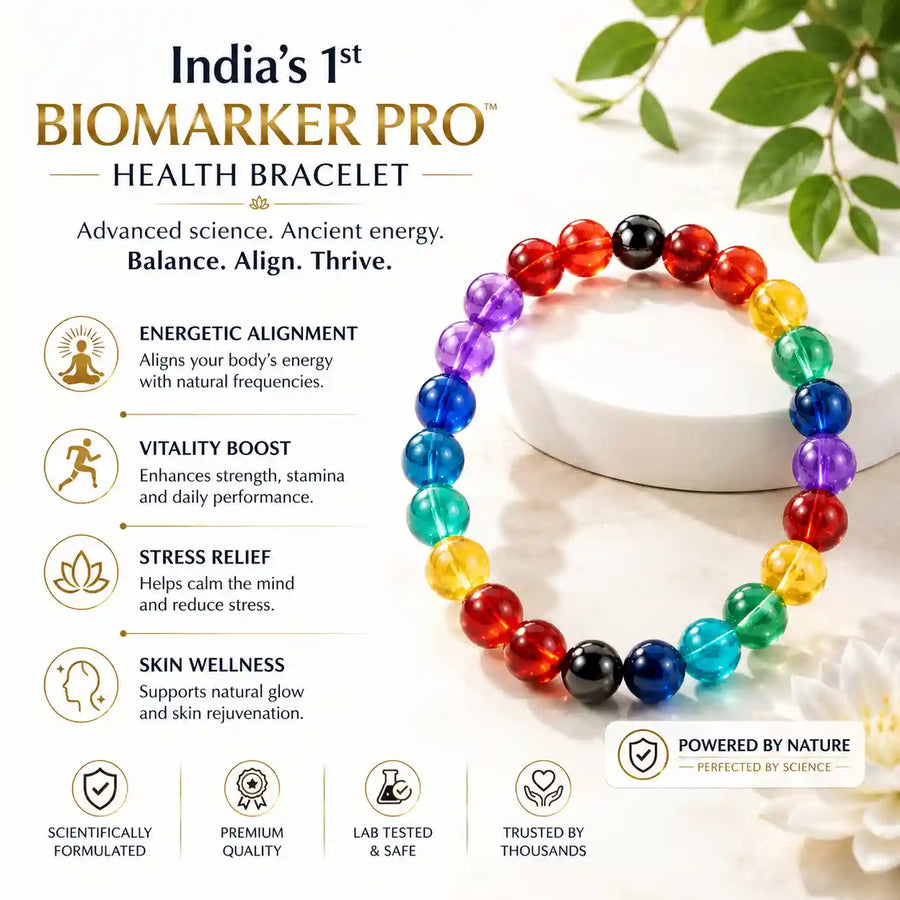 BioMarker Pro Bracelet – Focus, Calm & Protection | MantraMani