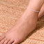 MantraMani Moonstone Anklet - Intuition, Emotional Balance, Beauty and Divine feminine energy