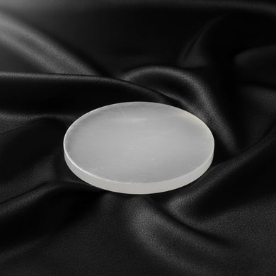 MantraMani SELENITE Plate