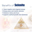 MantraMani Selenite Pyramid