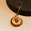 MantraMani Amethyst Keychain for Inner Peace & Anxiety Relief - Energized Vedic Gemstone Jewelry - MantraMani