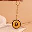 MantraMani Black Tourmaline Keychain for Negativity Shield & Grounding - Energized Vedic Gemstone Jewelry - MantraMani