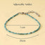 MantraMani Healing Stone Apatite Anklets: Encourage Manifestation and Protect Aura