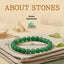 MantraMani Green Aventurine Bracelet – Luck, Growth & Heart Healing