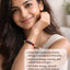 MantraMani BioMarker PRO Wellness Bracelet - India’s 1st Mineral - Skin Contact & Sunlight - Activated Energy Bracelet for Stress, Focus & Daily Health Support