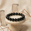 MantraMani Éclipse Noire — Black Tourmaline Protection Bracelet