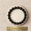 MantraMani Éclipse Noire — Black Tourmaline Protection Bracelet