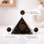 MantraMani Tourmaline Pyramid – Protection & Negative Energy Shield Crystal