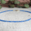 MantraMani Blue Lace Chalcedony Anklet
