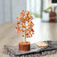 MantraMani Red Carnelian Crystal Tree – Motivation, Confidence & Career Growth