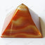 MantraMani Carnelian Pyramid – Confidence, Motivation & Energy Boost Crystal Pyramid