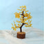 MantraMani Yellow Citrine Tree –Crystal Tree for Abundance, Prosperity & Growth