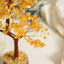 MantraMani Yellow Citrine Tree –Crystal Tree for Abundance, Prosperity & Growth