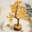 MantraMani Yellow Citrine Tree –Crystal Tree for Abundance, Prosperity & Growth
