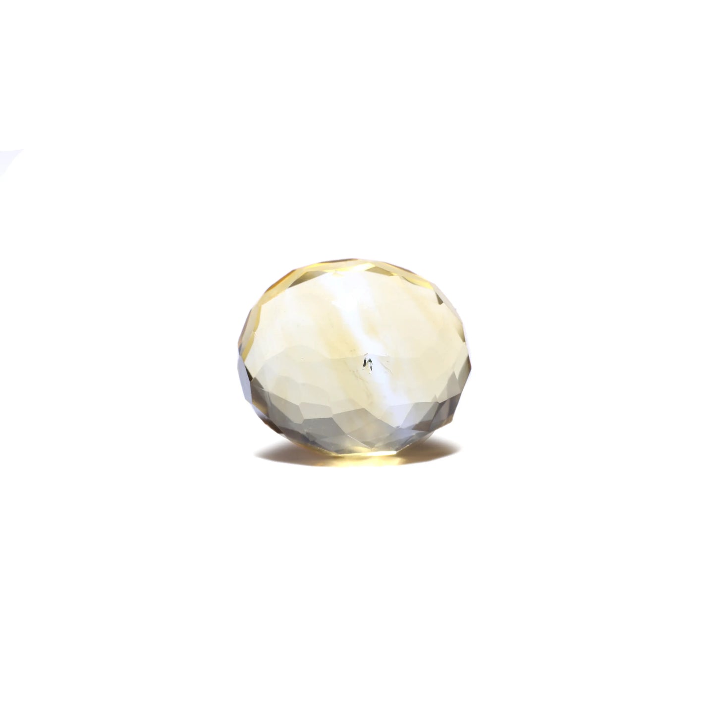 MantraMani® Citrine (Sunela) — Certified Authentic & Natural Gemstone