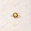 MantraMani Yellow Citrine Ring: Abundance & Prosperity