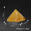 MantraMani Yellow Citrine Pyramid – Energy & Manifestation Crystal Pyramid