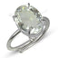MantraMani Clear Quartz Ring: Removes Depression, Anger & Anxiety