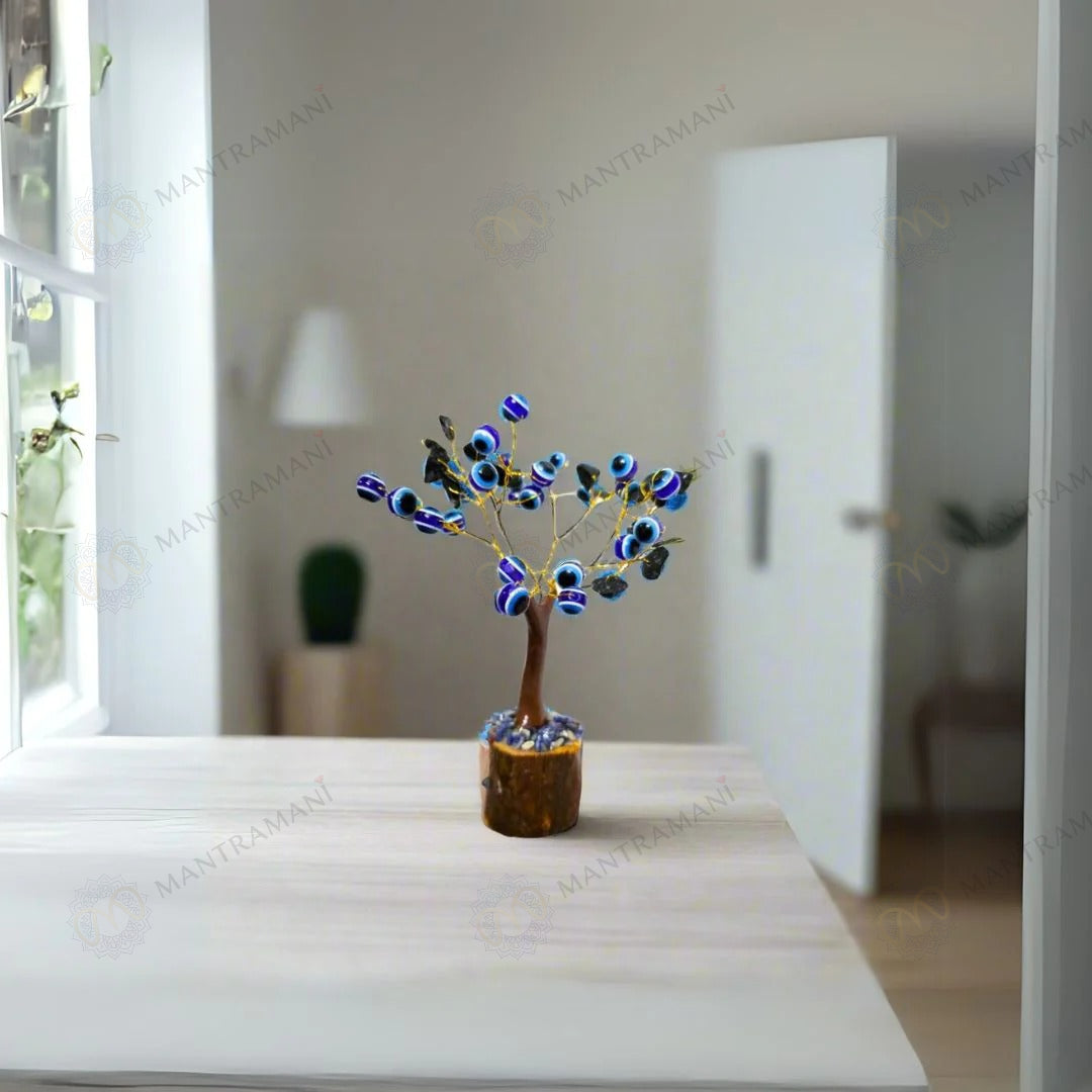 MantraMani Evil Eye Tree – Protection from Negative Energy & Nazar