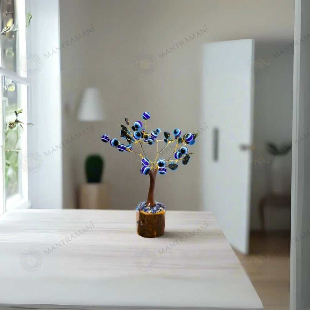 MantraMani Evil Eye Tree – Protection from Negative Energy & Nazar