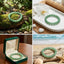 MantraMani FortuneFlow Green Aventurine Bracelet for Luck, Wealth & Emotional Healing - Natural Non - Treated Crystal Beads - Heart Chakra, Focus & Opportunity Bracelet for Men & Women
