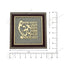 MantraMani Vakratunda Mahakaya Raw Pyrite Frame for Success