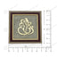 MantraMani Ganesh Ji Raw Pyrite Frame for Prosperity and Good Fortune