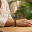 MantraMani L’Atelier Green Jade – Signature Crystal Bracelet by MantraMani