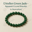 MantraMani L’Atelier Green Jade – Signature Crystal Bracelet by MantraMani