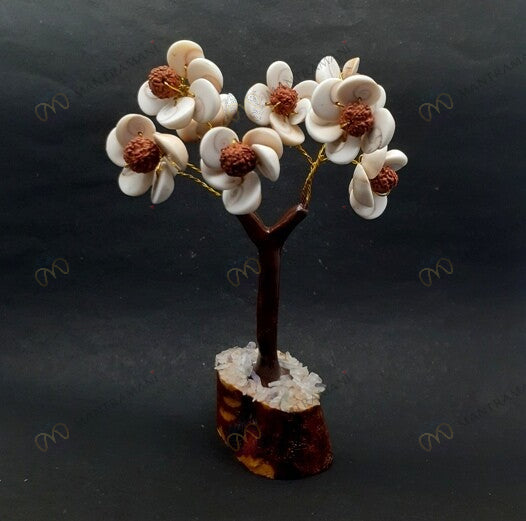 MantraMani Gomti Chakra & Rudraksh Tree – Protection, Stability & Positive Energy