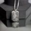 MantraMani Shree Hanuman Chalisa Pendant BLACK - GOLD - SILVER