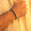 MantraMani Hematite Bracelet – Grounding, Protection & Mental Clarity